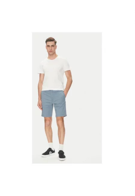 Мъжки къси панталони Levi S - 17202-0080 - Памук/Лен - Син