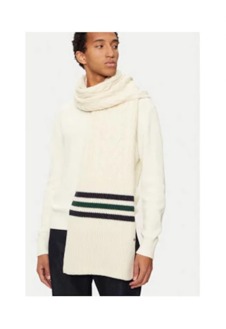 Мъжки шал -  многоцветен - вълна - универсален