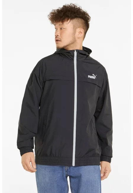 Олекотено яке Essential с качулка