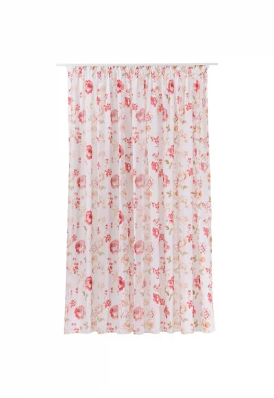 Перде Flora Mendola Home Textiles - 300x245 см - Червено