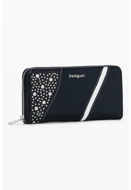 Портфейл Punkette с цип и капси