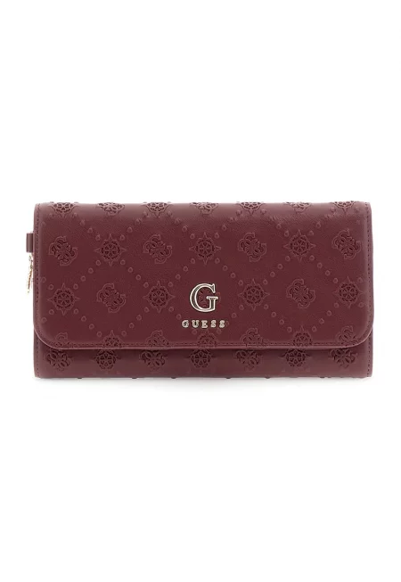 Портмоне от еко кожа с капаче и монограм