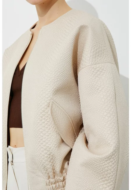 Релефно яке бомбър