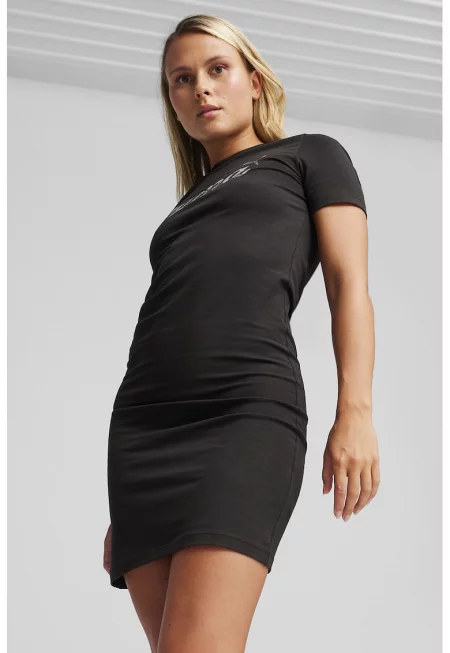 Рокля тип тениска ESS+ с лого