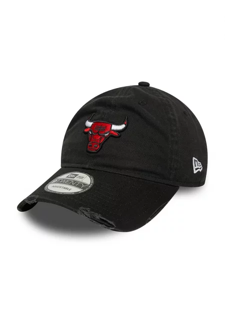 Шапка 9Twenty с лого на Chicago Bulls - Черен -