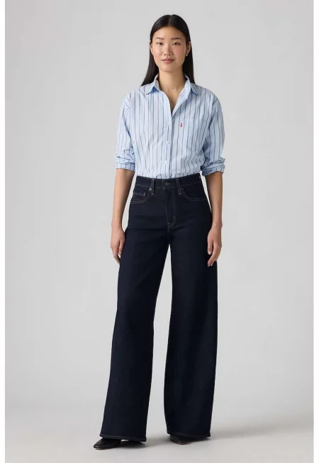 Широки дънки с 5 джоба