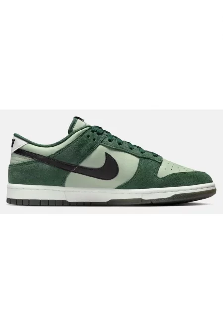 Спортни обувки -  Dunk Low Retro SE - нисък дизайн - зелен цвят - кожа