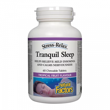 Stress-Relax® Tranquil Sleep х 60 дъвчащи таблетки (при безсъние и стрес)