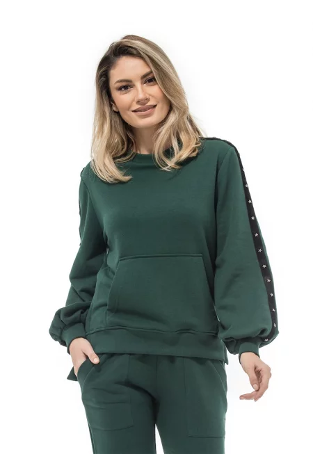 Суичър Kendra - зелен
