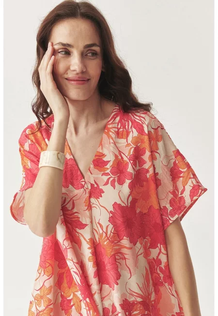 Свободна флорална рокля