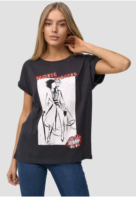 T-Shirt Cruella Devil Pencil Art 4005