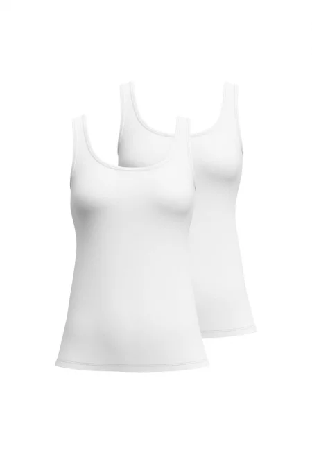 Танк топ - 2 броя - Бял