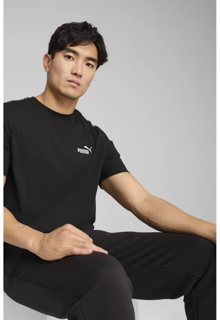 Тениска с овално деколте и лого