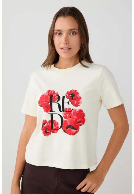 Тениска с памук