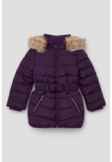 Ватирано зимно яке с качулка