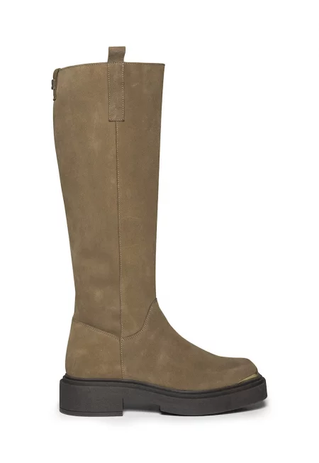 Велурени ботуши Constance