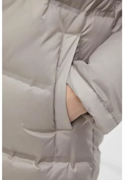 Дълго зимно яке с качулка