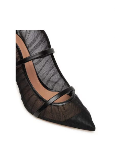 Дамски чехли - MAUREEN 85-262 -  Текстил - Черен