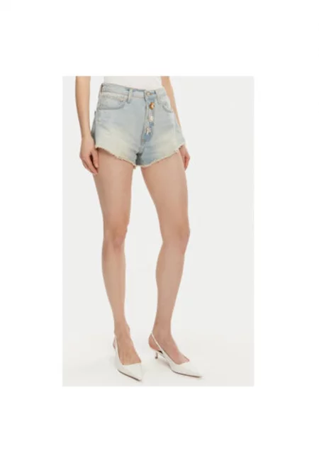 Дамски шорти  DD5096 - Дънкови - Памук - Син - Син