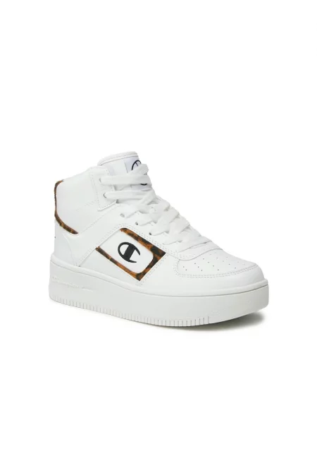 Дамски спортни обувки -  303141097 - Бели - Еко кожа -