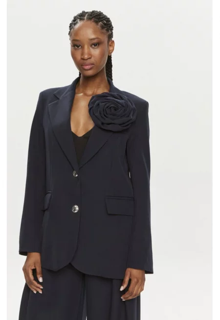 Дамско яке -  304379734 - Полиестер - Син - Син