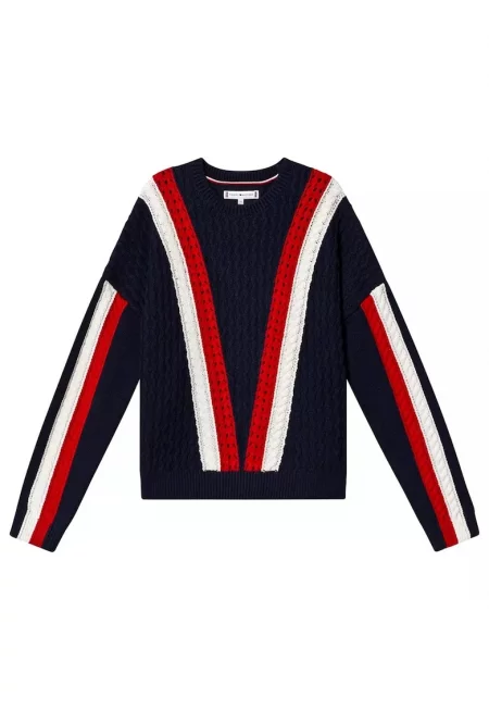 Детски пуловер -  Полиестер - Многоцветен - 128 СМ