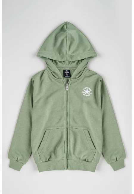 Худи с цип и джобове