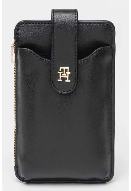 Калъф за телефон от еко кожа - Черен