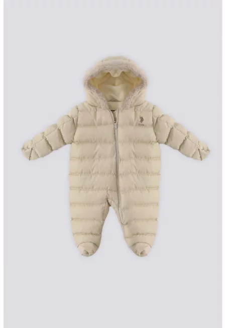 Капитониран гащеризон с ританки - Бежов