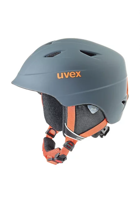 Каска за ски AirWing Pro 2 -  Сив/Оранжев - 52-54см
