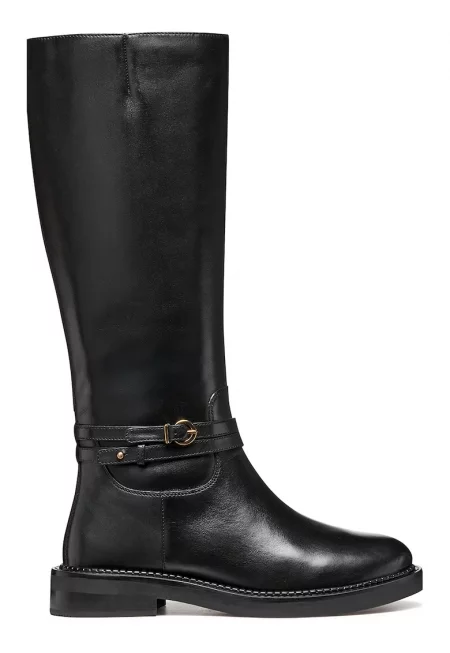 Кожени ботуши - Черен