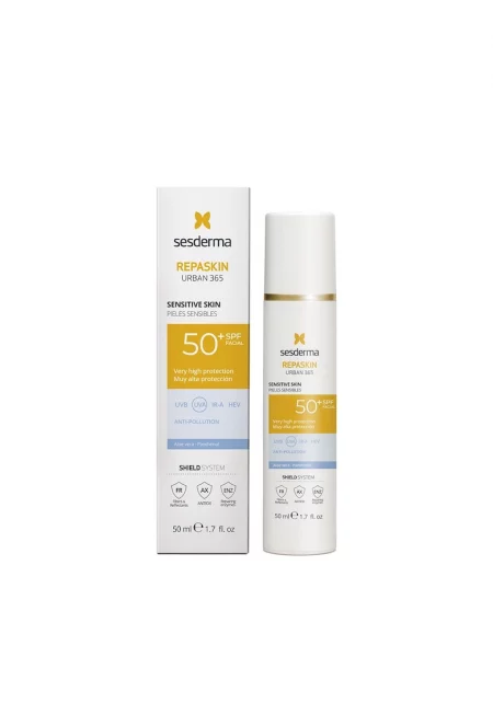 Крем за чувствителна кожа със слънцезащитен фактор SPF50 Urban 365 Repaskin  50 ml