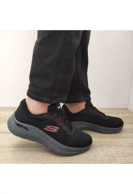 Маратонки -  Arch Fit 2.0 232700-BKRD - Черно/червено