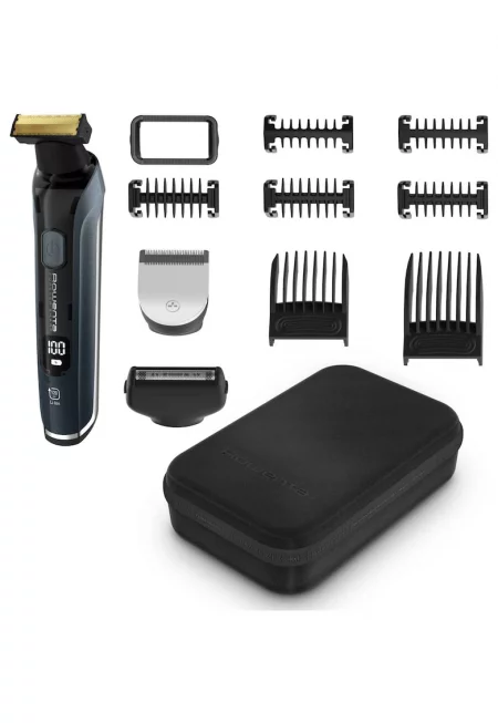 Машинка за подстригване - тример и самобръсначка  Forever Sharp Ultimate  - Автономия 120 мин - 18 настройки - Аксесоар за бръснене на брада и косми по ...