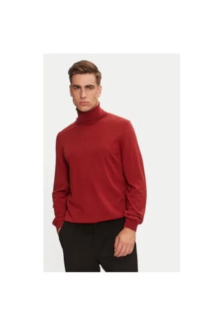 Мъжка блуза -  304236440 - Вълна - Черна - Черен