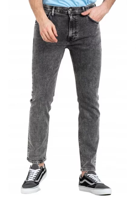 Мъжки дънки  RIDER - памук/еластан - сиви