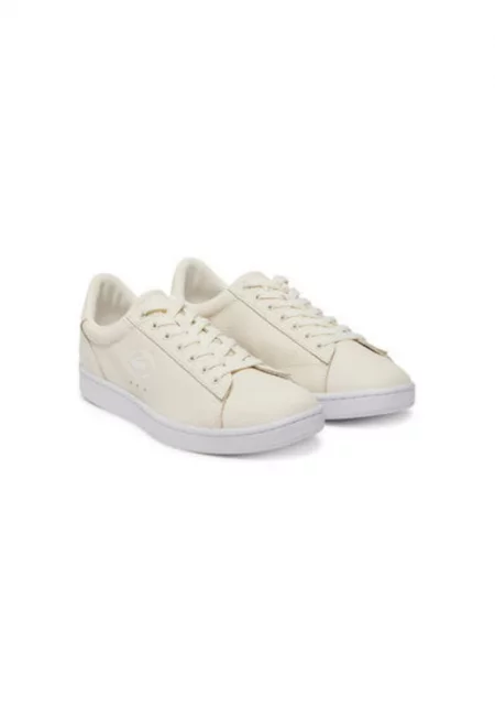 Мъжки спортни обувки - 749SMA0032 -  Естествена кожа - Бял