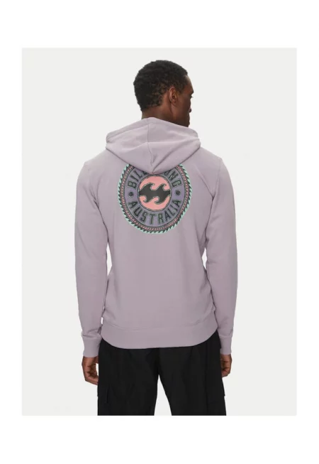 Мъжки суичър  EBYSF00163 - памук/полиестер - лилав - Лилав