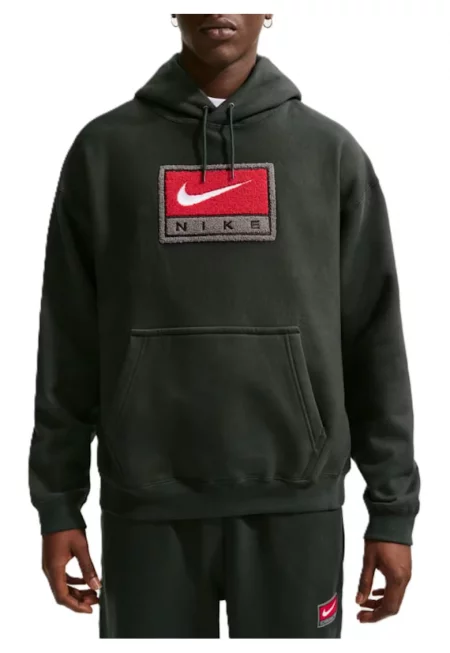 Мъжки суичър  M NL SOLO SWSH PO HOODIE GFX - Памук - Черен - Черен