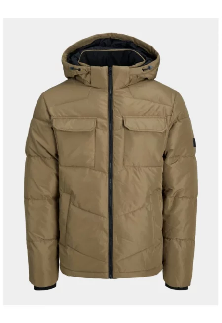 Мъжко яке -  302662395 - Полиестер - Кафяв