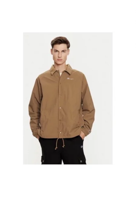 Мъжко яке -  304700651 - Найлон - Кафяв - Кафяв