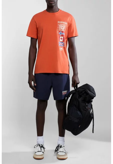 Памучна тениска с фигурален принт