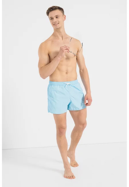 Плувни шорти с връзка - Ледено синьо