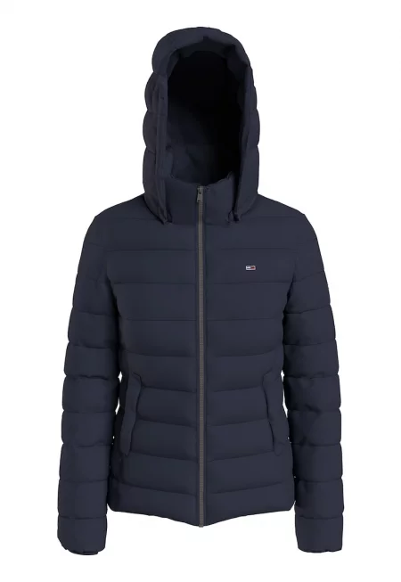 Подплатено зимно яке с качулка