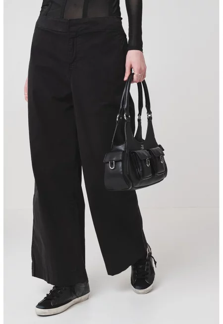 Прав панталон Tahiana - Черен