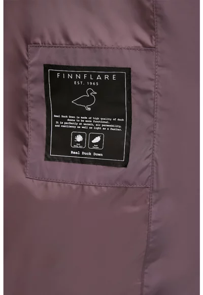 Пухено зимно яке с качулка