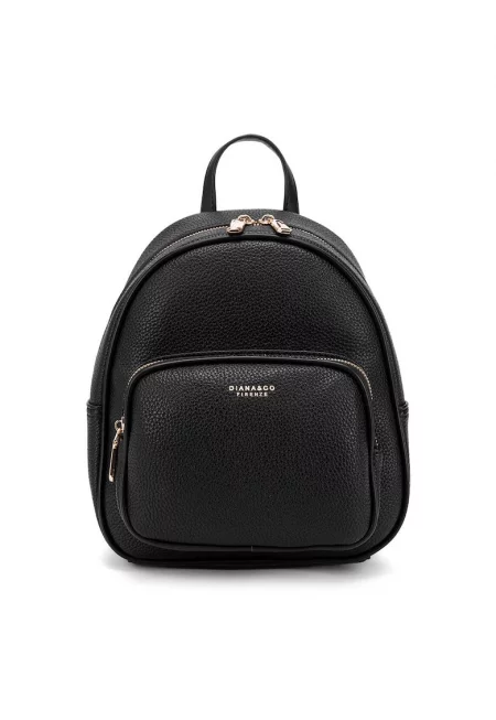 Раница от еко кожа - Черен