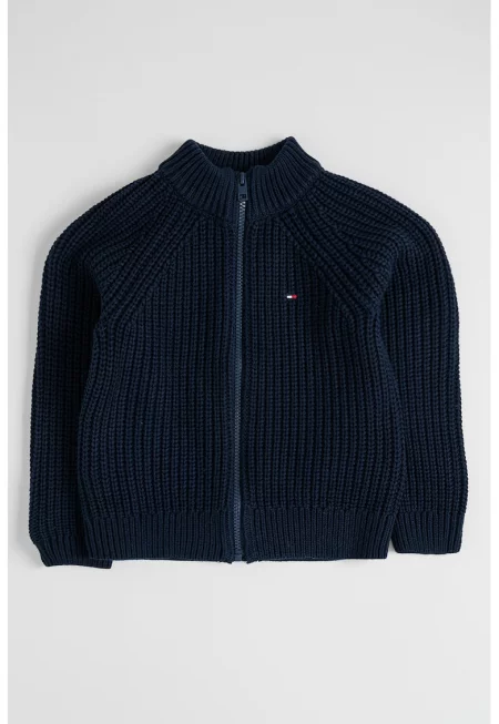 Рипсена жилетка с цип