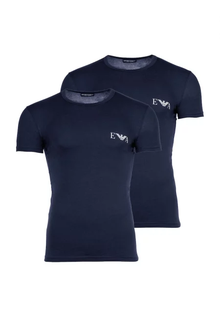 Слим тениска - 2 броя - Син