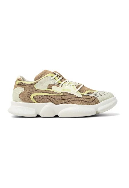 Спортни обувки Karst от текстил - Крем/Камел